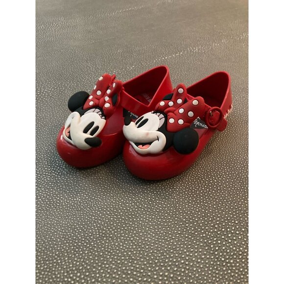 Mini Melissa Other - Mini Melissa Minnie Mouse Shoes US 6/ EU 21 GUC